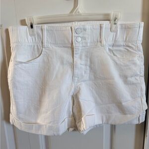 Apt. 9 Women's White Jean Shorts